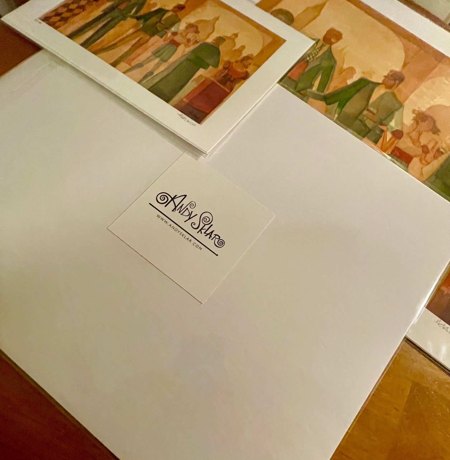 Each  Gicleé art print arrives  in a protective sleeve for secure and safe handling.