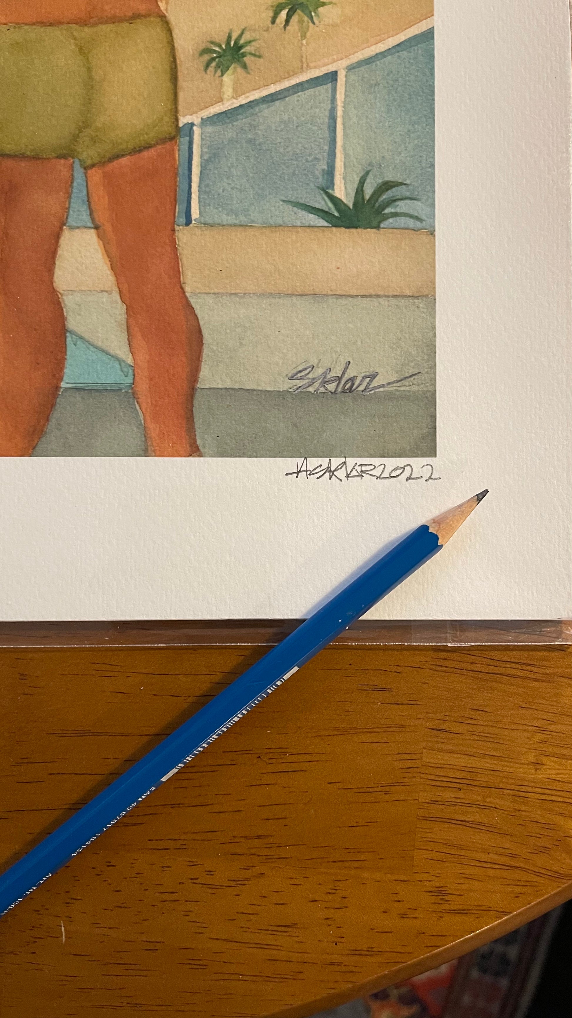 Each work of art is signed and numbered by the artist. 
